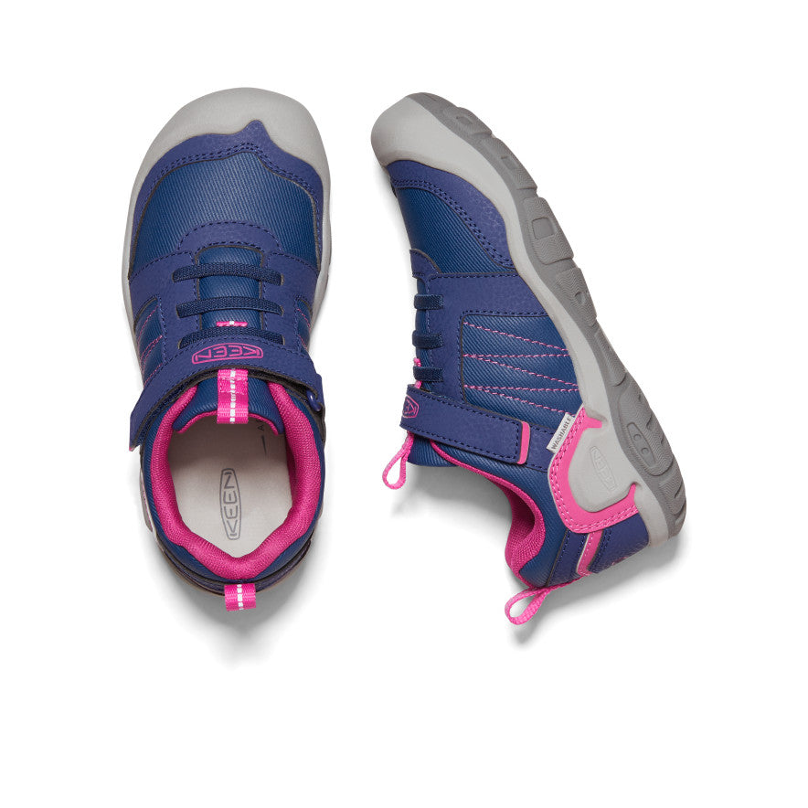 Big Kids' Knotch Peak Sneaker | Blue Depths/Pink Peacock - Image 4