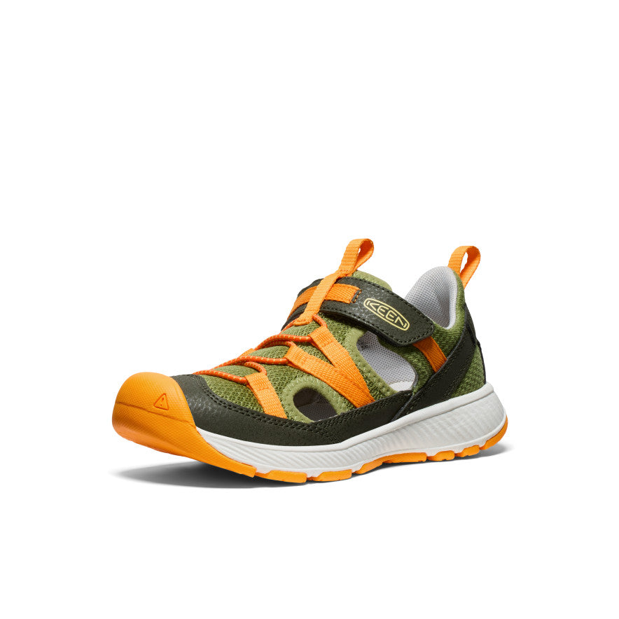 Big Kids' Motozoa Sandal | Forest Night/Bright Marigold - Image 2