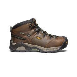Men's Detroit XT Waterproof Boot (Steel Toe) | Cascade Brown/Bronze Green