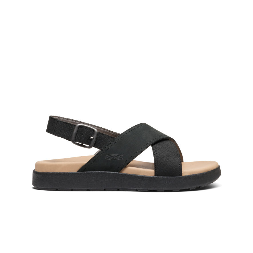 Women's Elle Luxe Backstrap Sandal | Black/Black