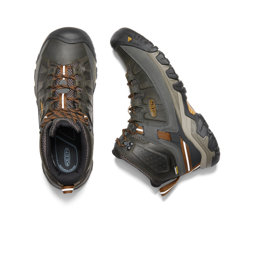 Men's Targhee III Waterproof Mid | Black Olive/Golden Brown - Image 4