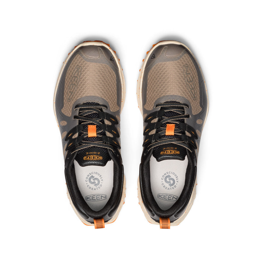 Men's Zionic Waterproof Hiking Shoe | Brindle/Bright Marigold - Image 4