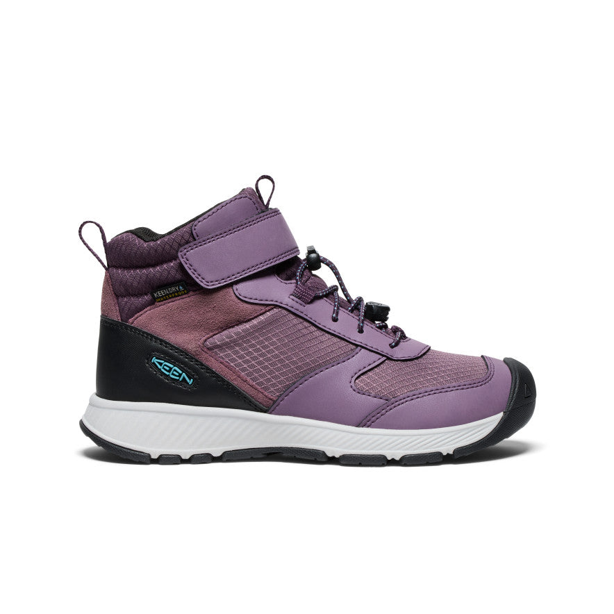 Big Kids' Skua Waterproof Boot | Black Plum/Plum Perfect