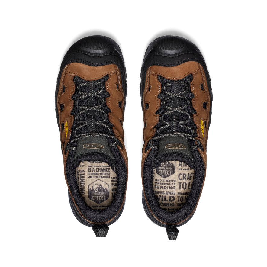 Men's Targhee IV Vented Hiking Shoe | Bison/Golden Yellow - Image 4