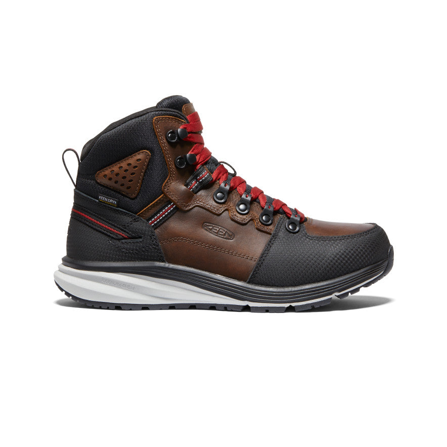 Men's Red Hook Waterproof Boot (Soft Toe) | Tobacco/Black