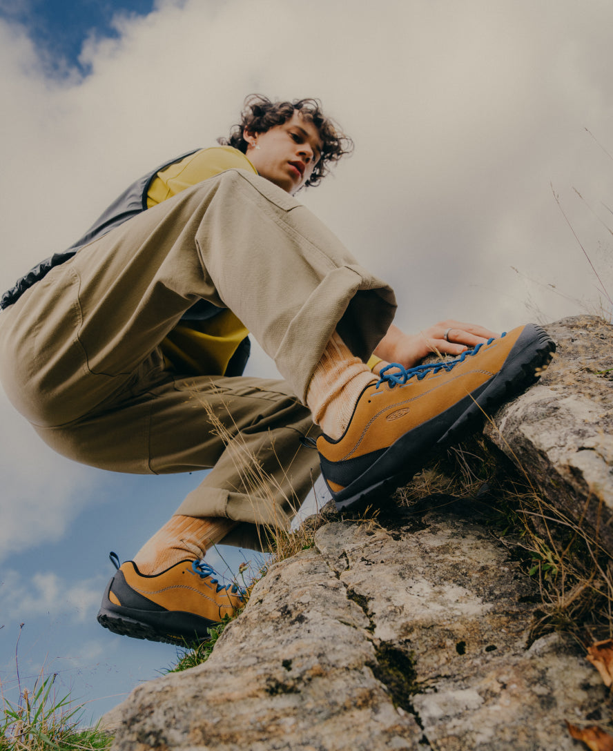 Men's Jasper Sneaker | Black Smooth Leather - Image 9