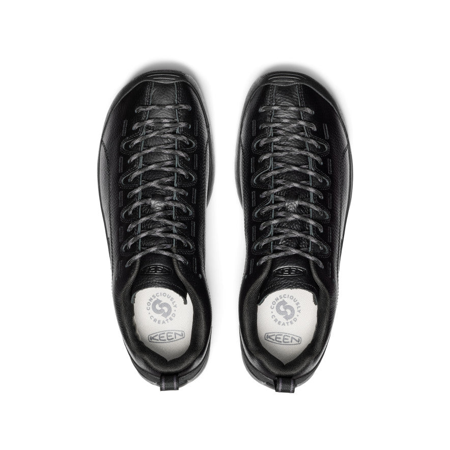 Men's Jasper Sneaker | Black Smooth Leather - Image 4