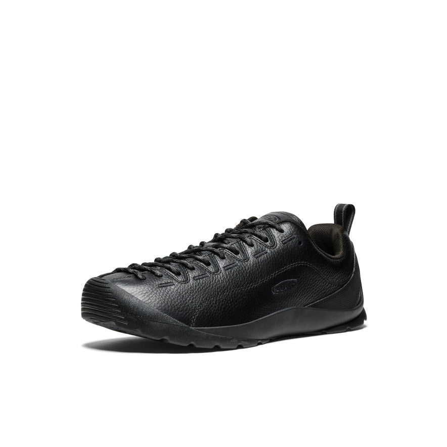 Men's Jasper Sneaker | Black Smooth Leather - Image 2