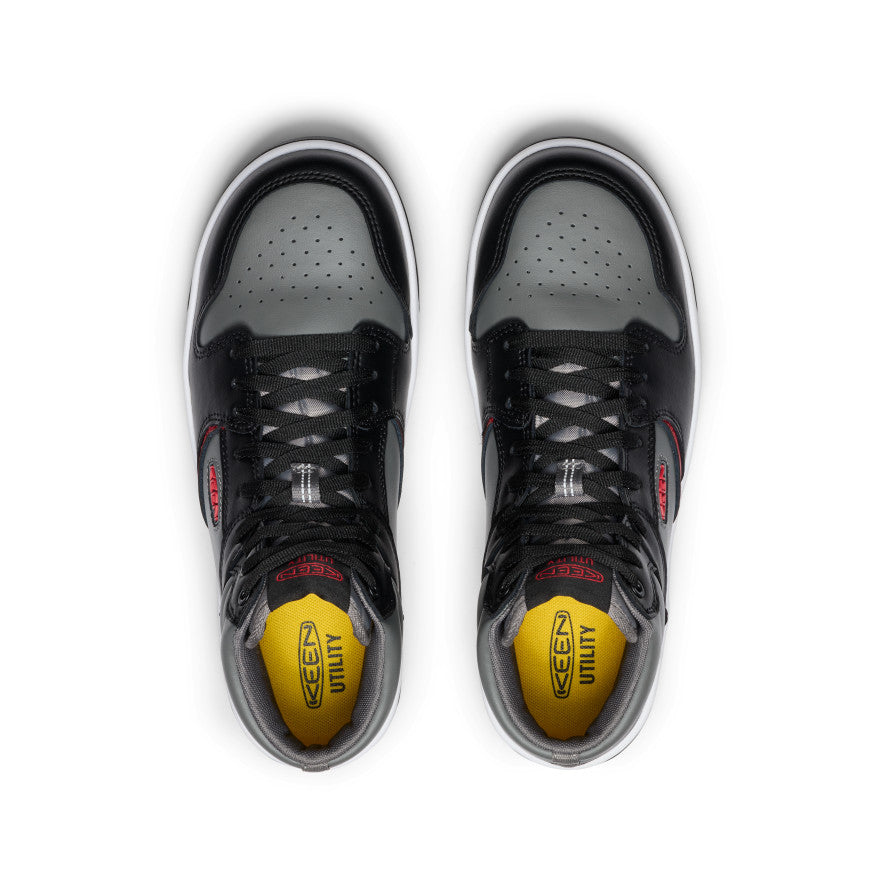 Men's Overton Mid Work Shoe (Carbon Toe) | Steel Grey/Black - Image 5