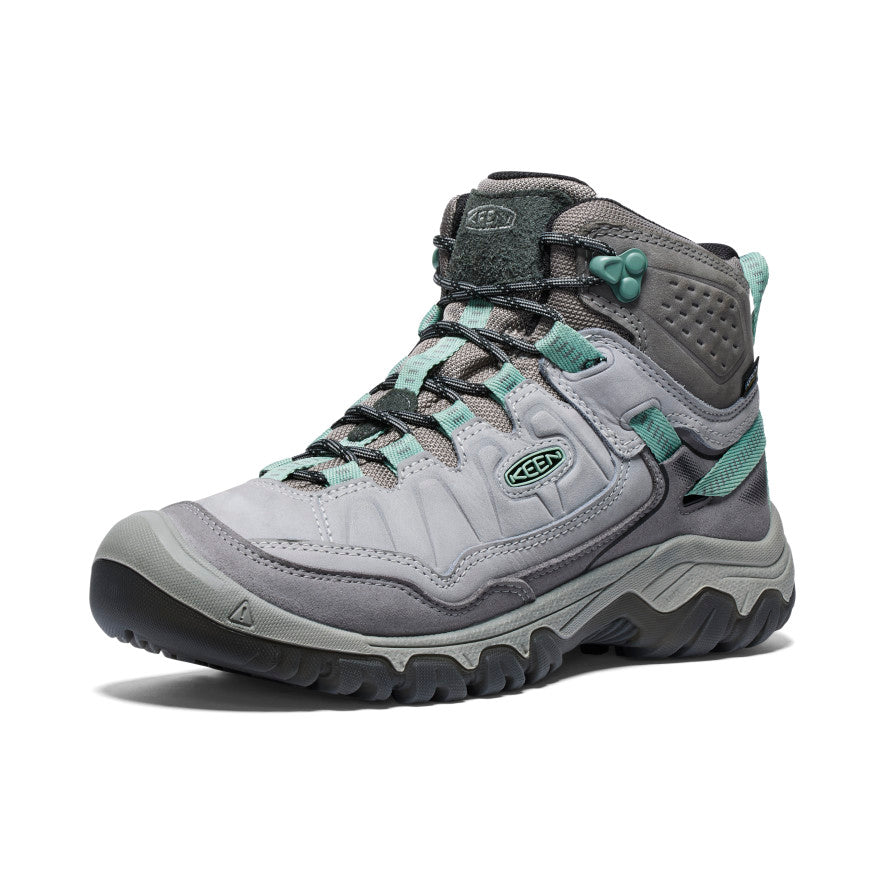Women's Targhee IV Waterproof Hiking Boot | Alloy/Granite Green - Image 3